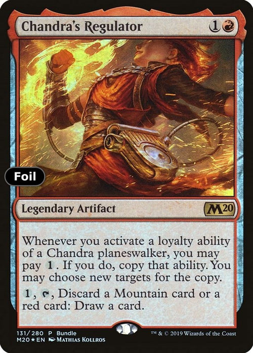 Chandra's Regulator (M20 Bundle)