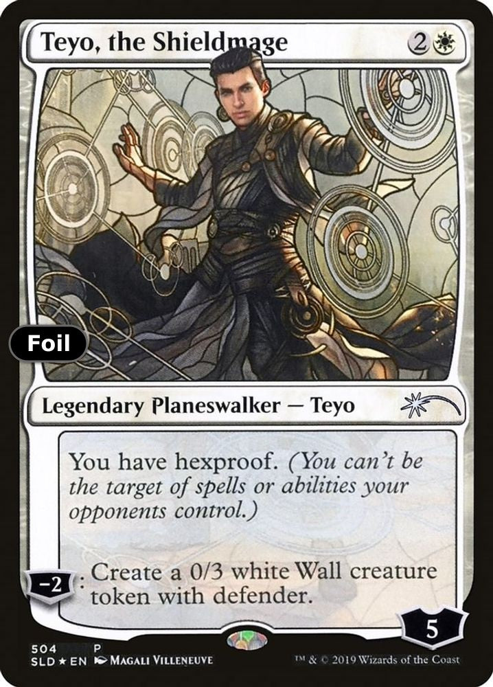 Teyo, the Shieldmage (Stained Glass)