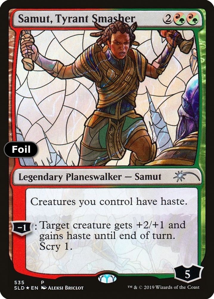 Samut, Tyrant Smasher (Stained Glass)