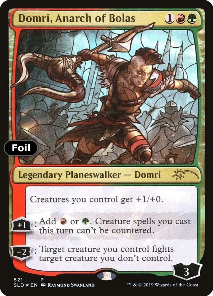 Domri, Anarch of Bolas (Stained Glass)
