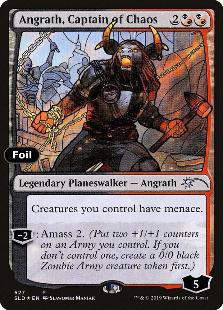 Angrath, Captain of Chaos (Stained Glass)