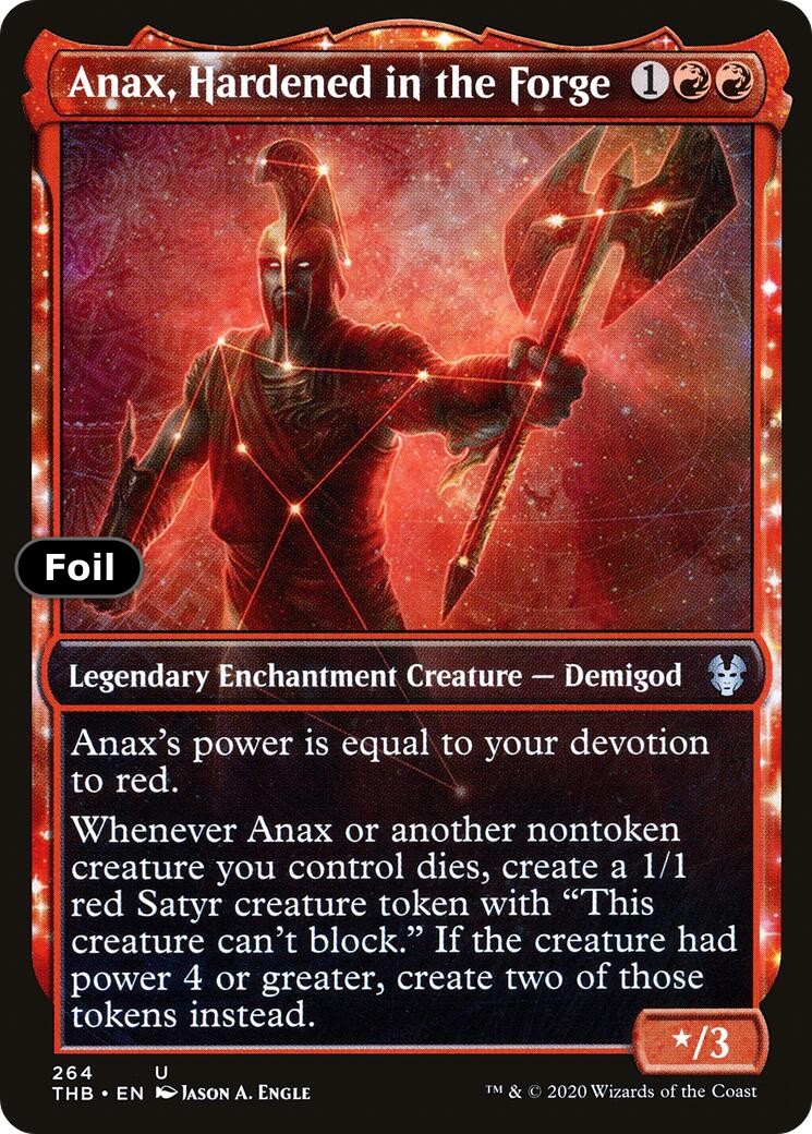 Anax, Hardened in the Forge (Showcase)