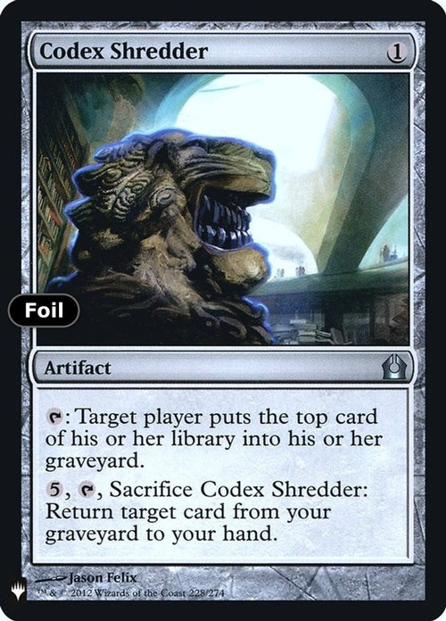 Codex Shredder