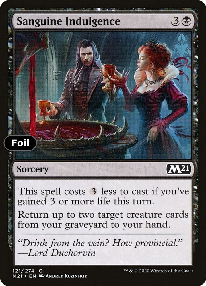 Sanguine Indulgence