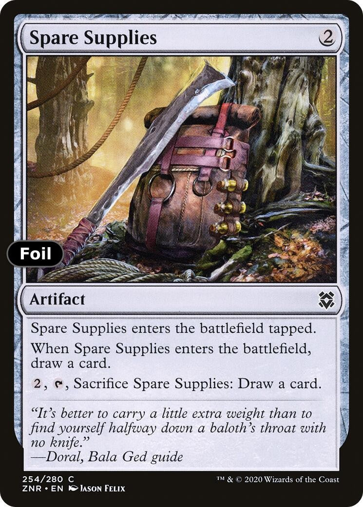 Spare Supplies