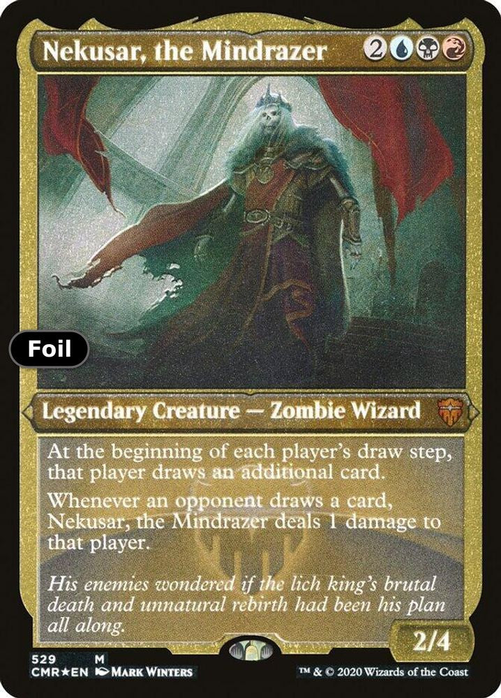 Nekusar, the Mindrazer (Foil Etched)