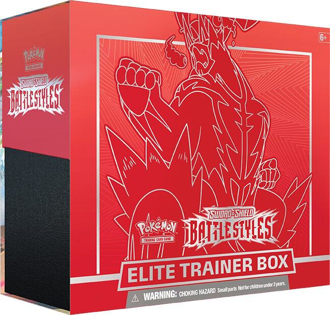 Battle Styles Elite Trainer Box Red
