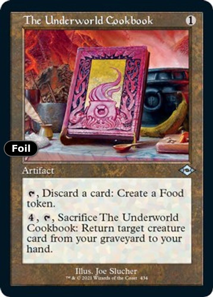 The Underworld Cookbook (Retro Frame) (Foil Etched)