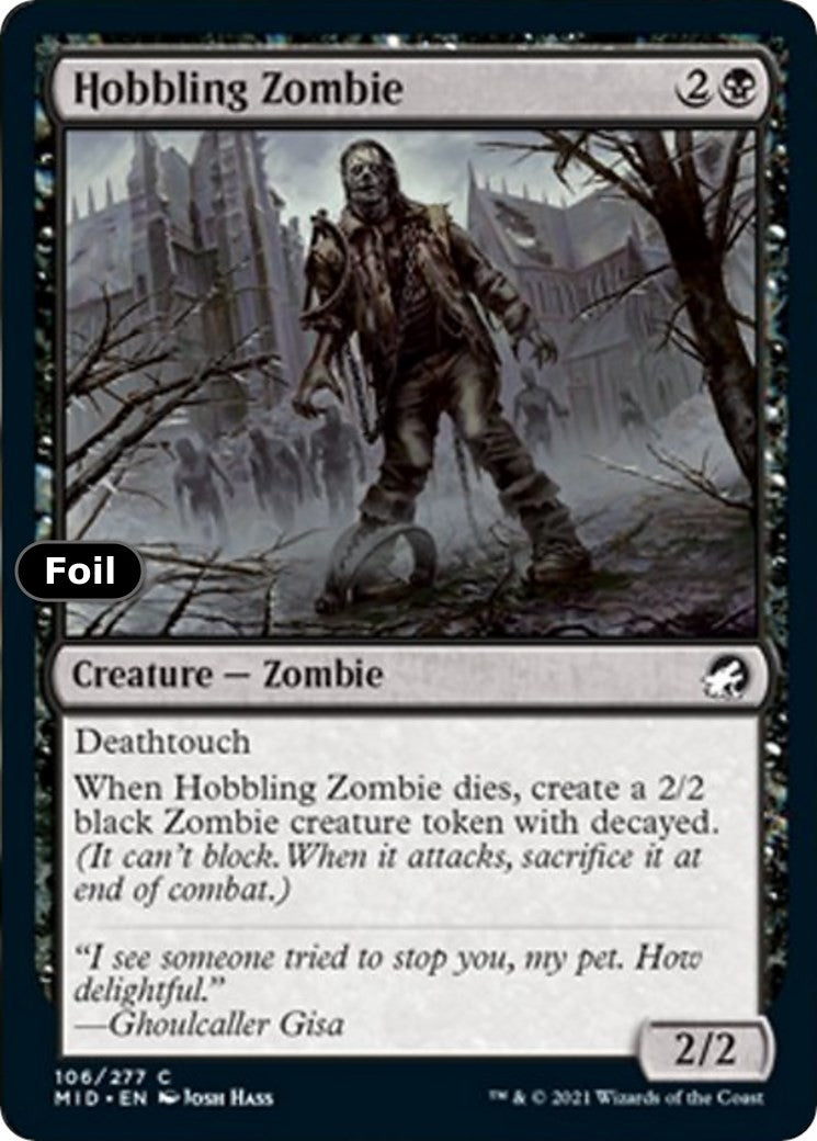 Hobbling Zombie