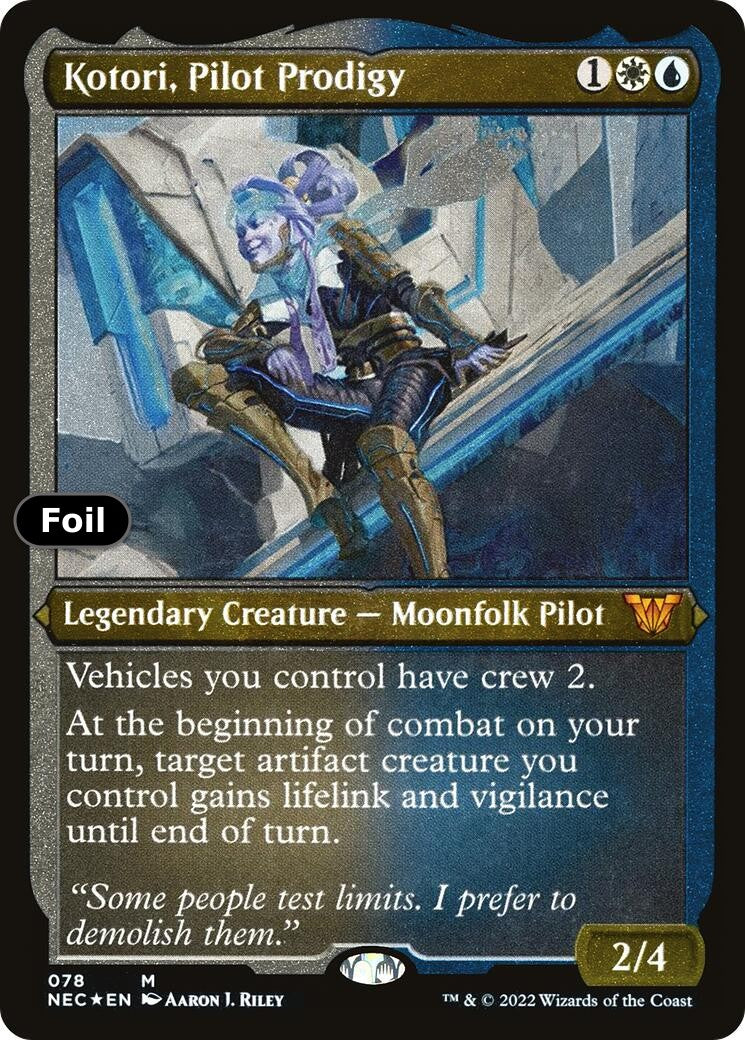 Kotori, Pilot Prodigy (Display Commander) - Thick Stock