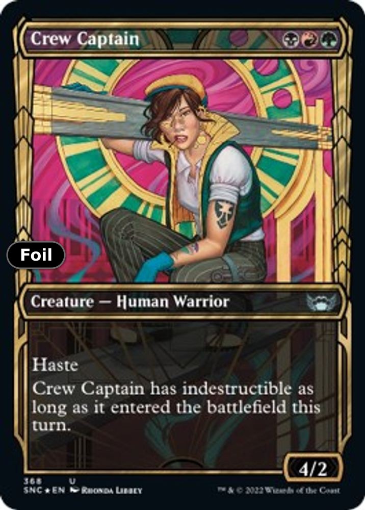 Crew Captain (Gilded Foil)