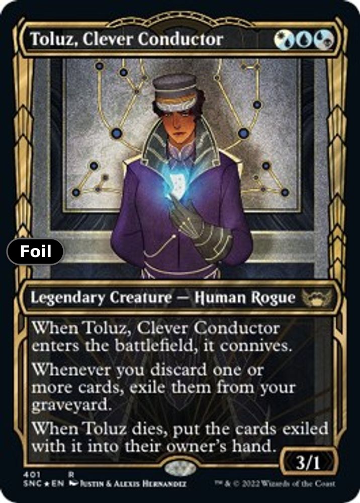 Toluz, Clever Conductor (Gilded Foil)