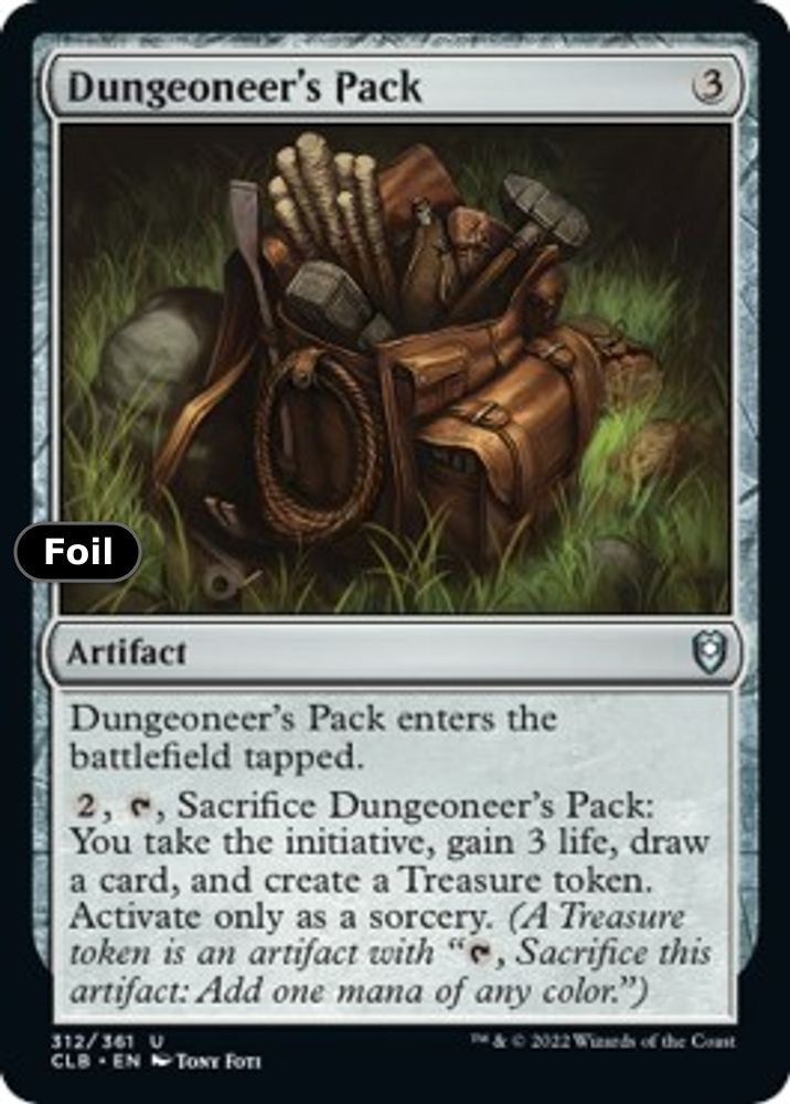 Dungeoneer's Pack