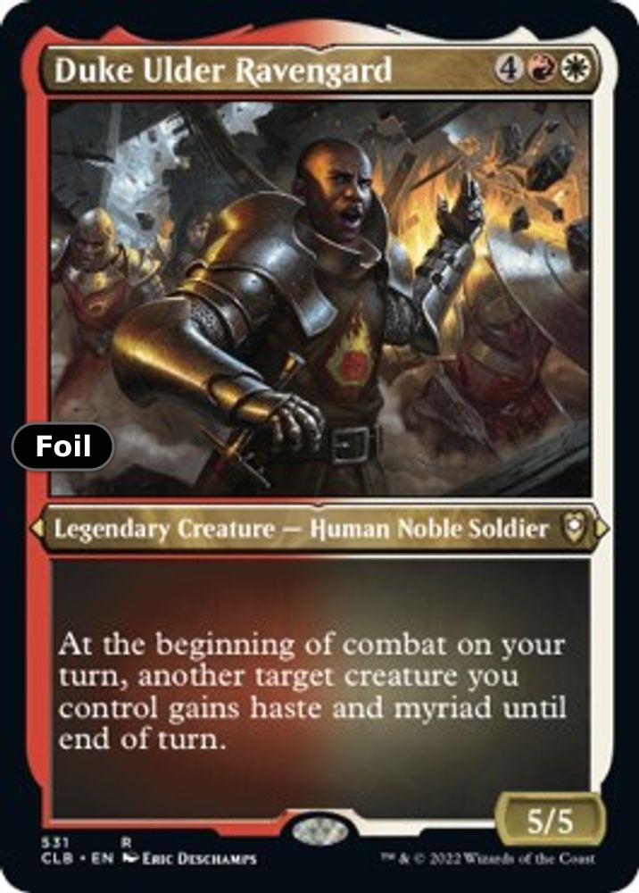 Duke Ulder Ravengard (Foil Etched)