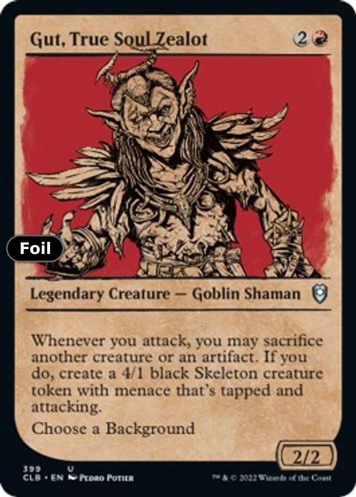 Gut, True Soul Zealot (Showcase)