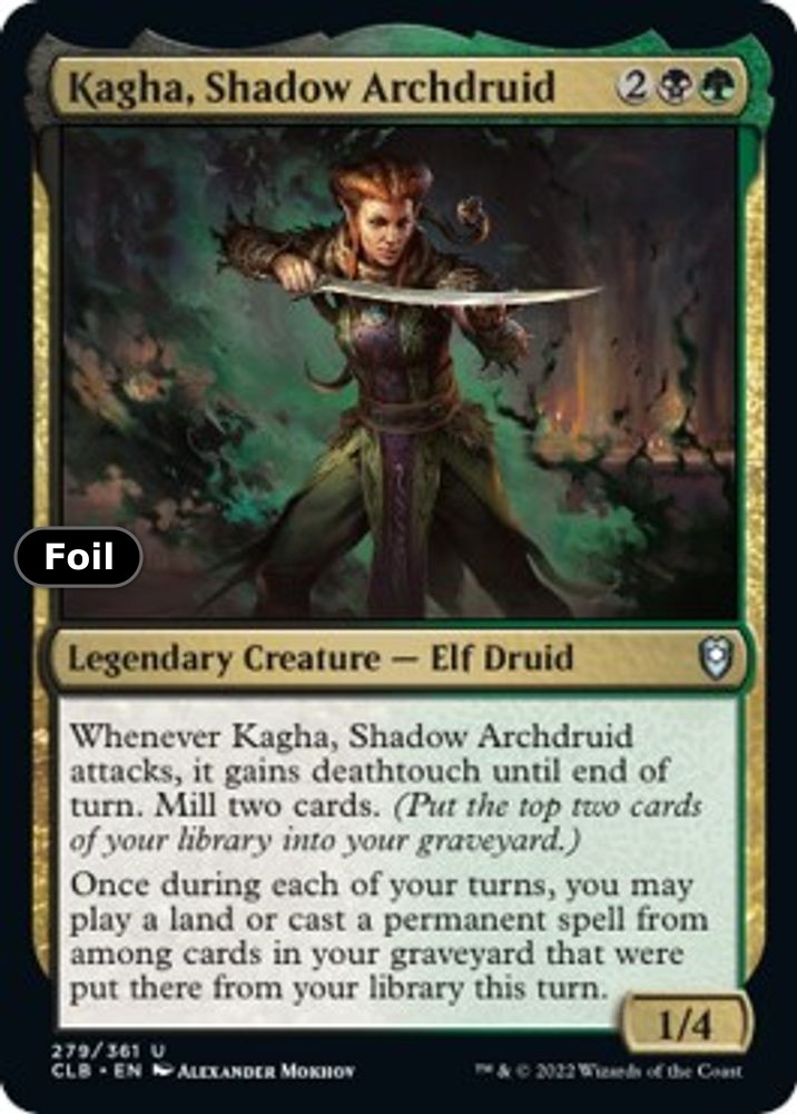 Kagha, Shadow Archdruid