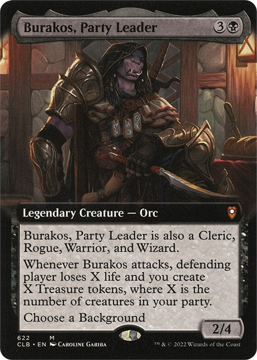 Burakos, Party Leader (Extended Art)