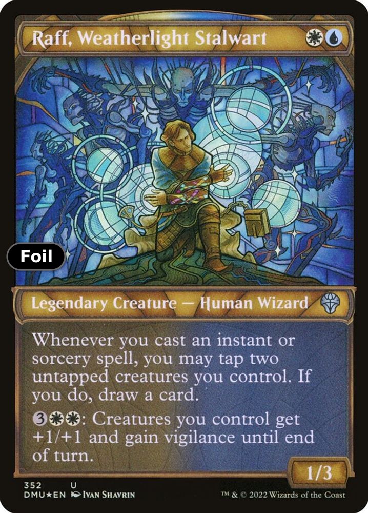 Raff, Weatherlight Stalwart (Textured Foil)