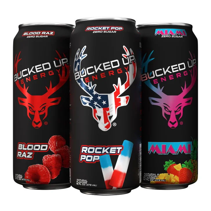 BUCKED UP ENERGY DRINK