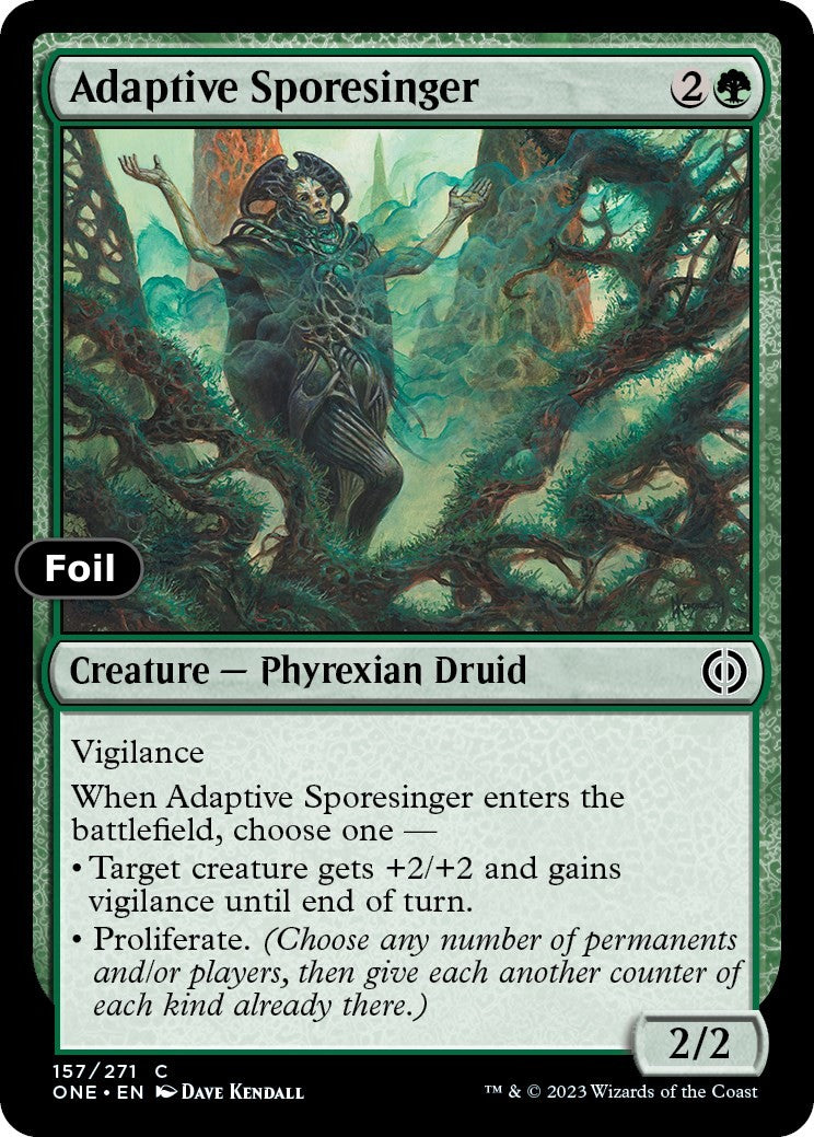 Adaptive Sporesinger