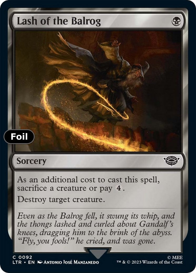 Lash of the Balrog