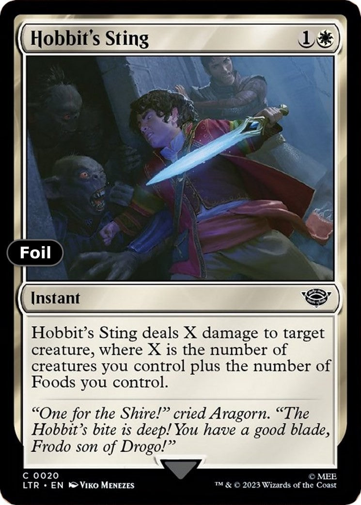 Hobbit's Sting