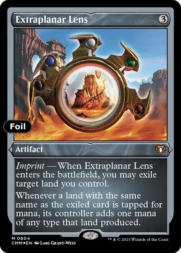 Extraplanar Lens (Foil Etched)