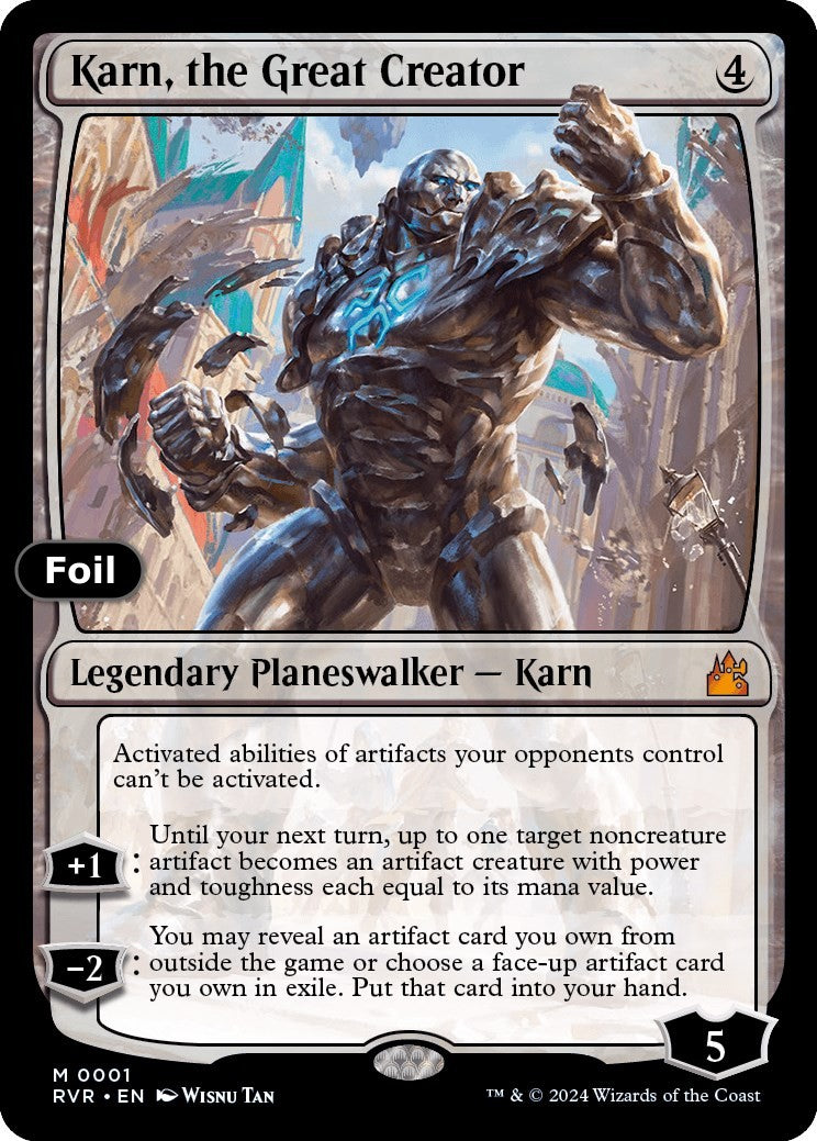 Karn, the Great Creator