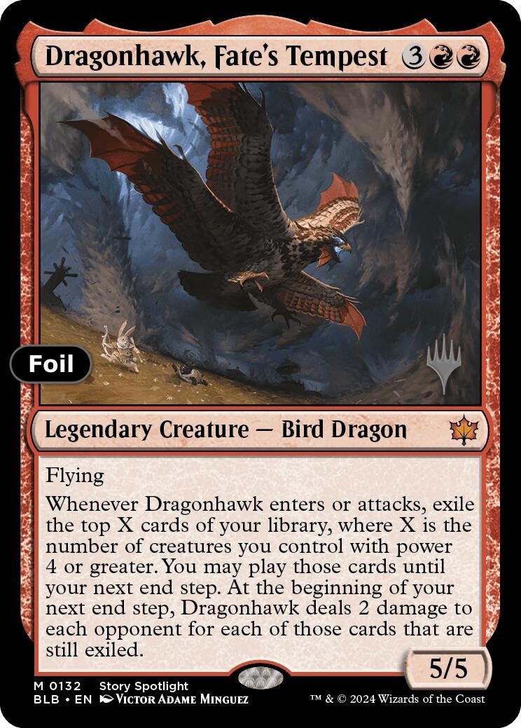 Dragonhawk, Fate's Tempest