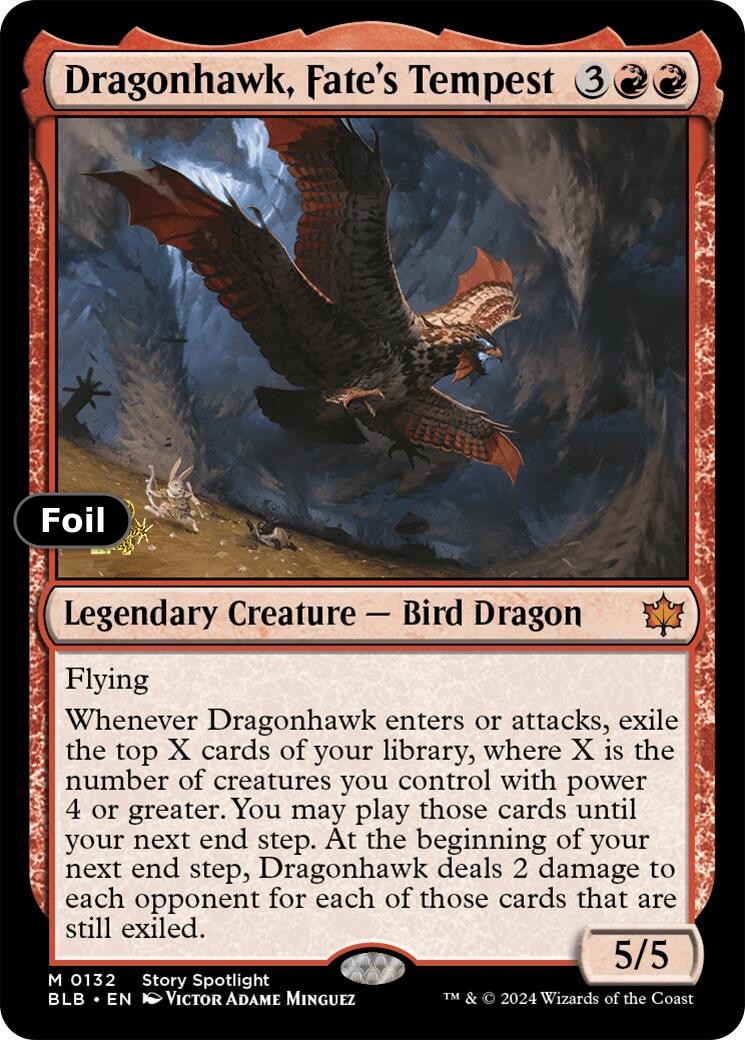 Dragonhawk, Fate's Tempest