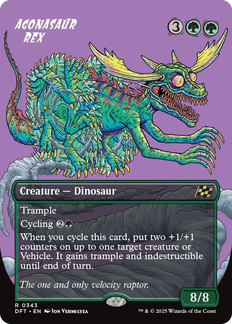 Agonasaur Rex (Borderless)