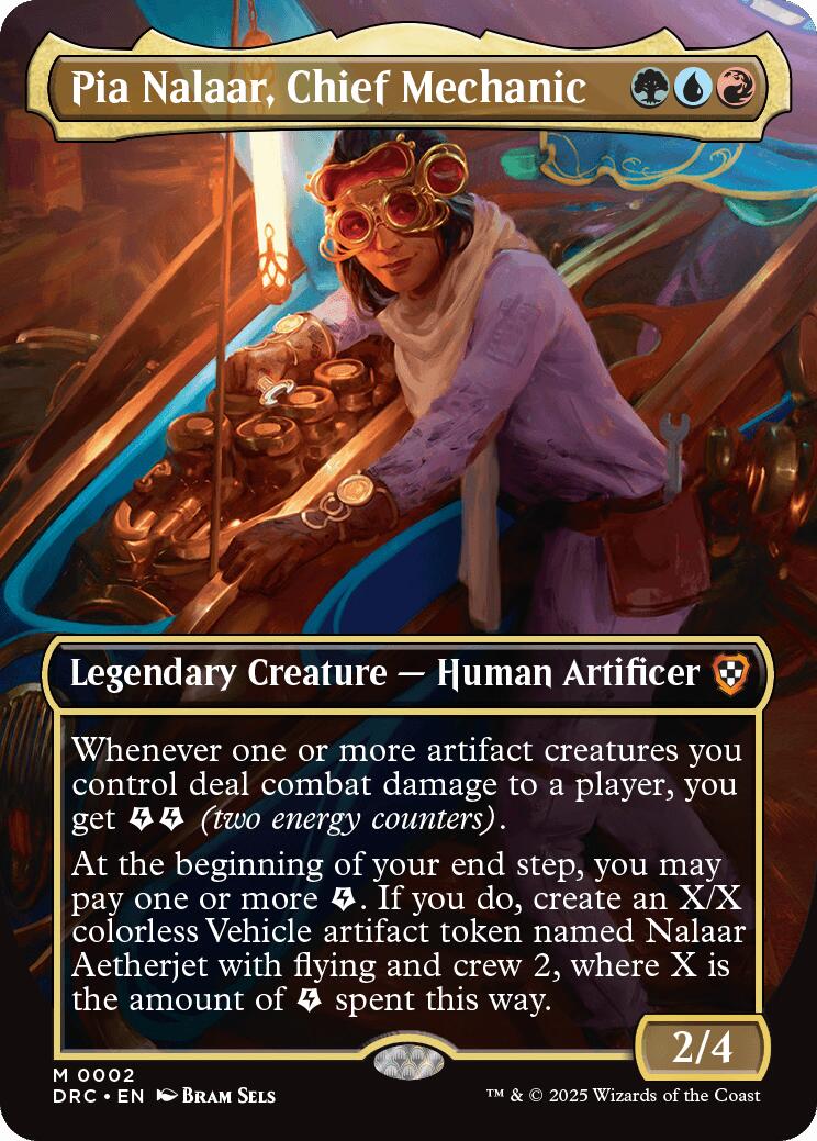 Pia Nalaar, Chief Mechanic (Borderless)