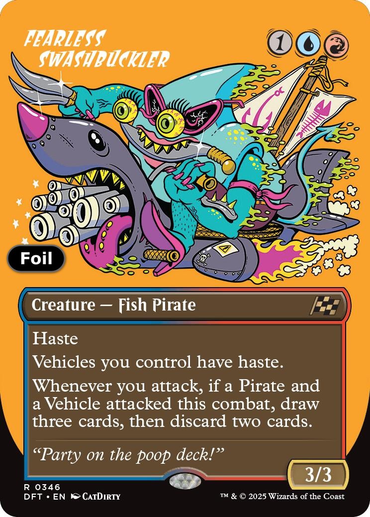 Fearless Swashbuckler (Borderless)