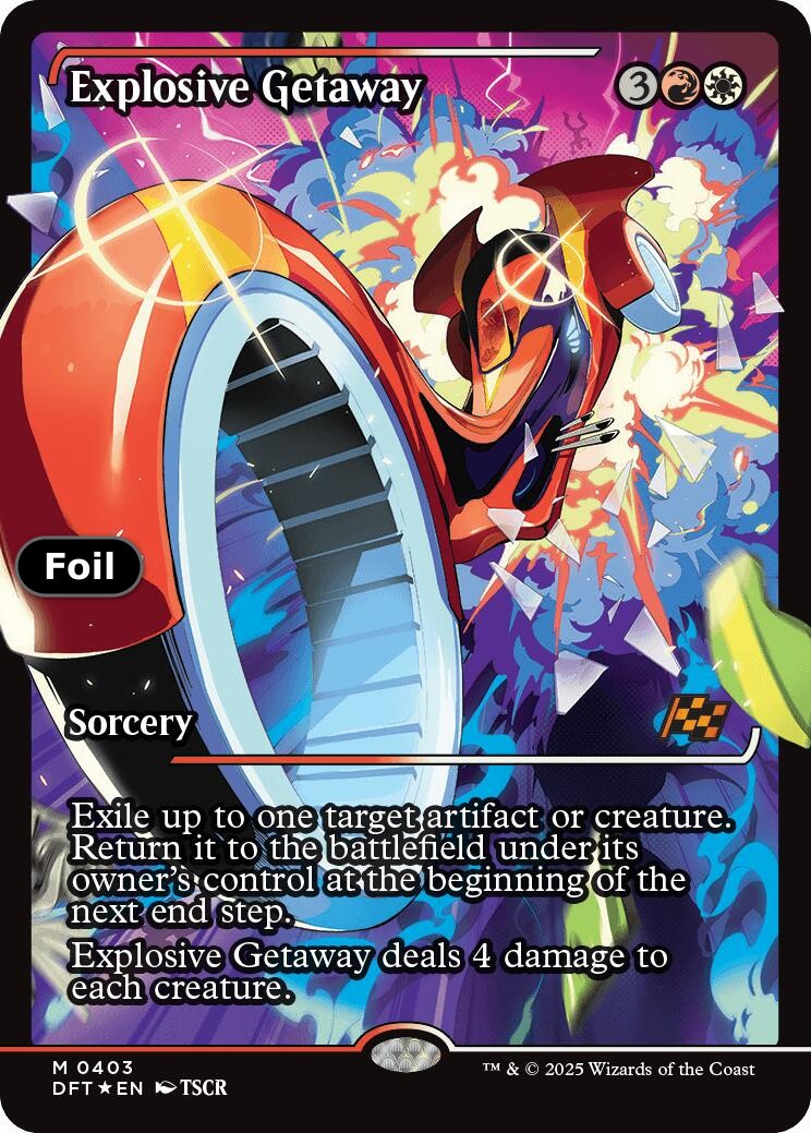 Explosive Getaway (Showcase)