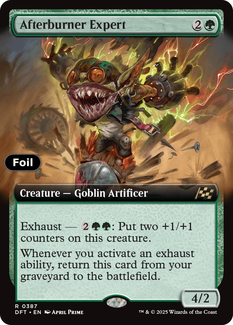 Afterburner Expert (Extended Art)