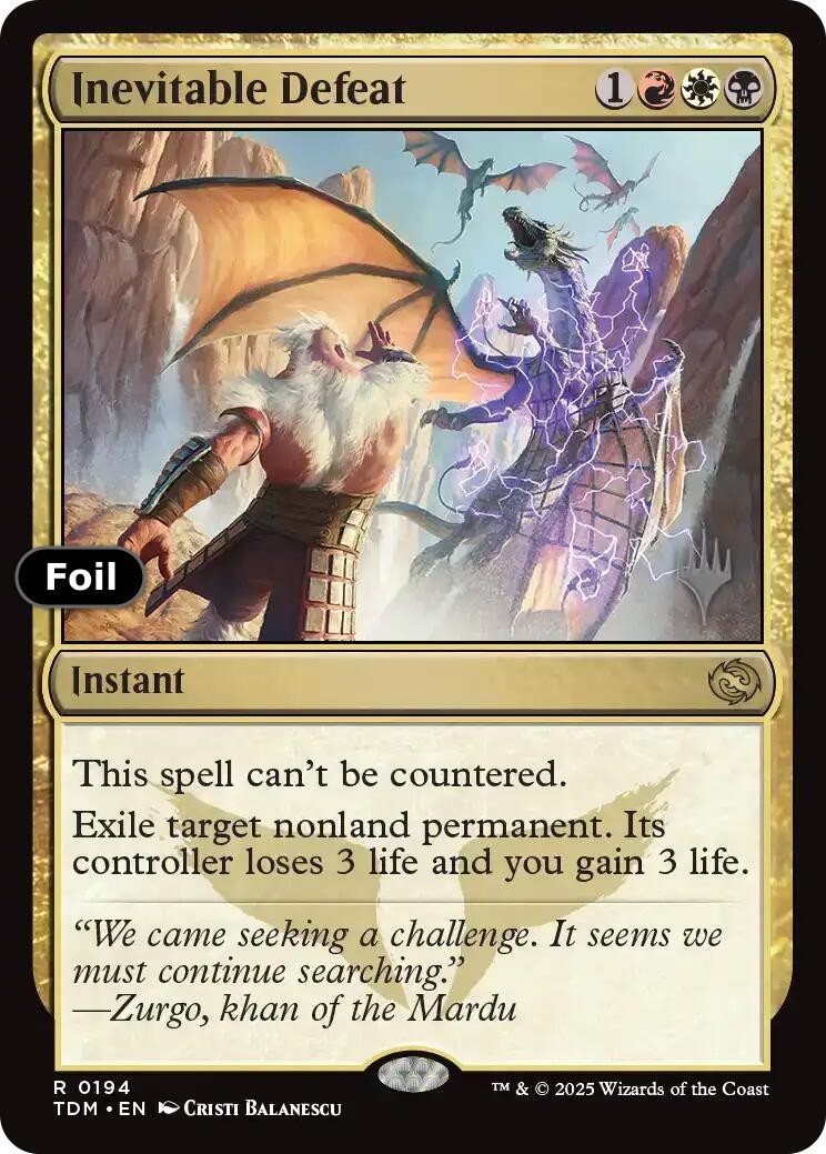 Inevitable Defeat