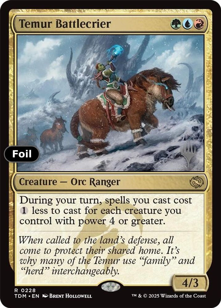 Temur Battlecrier