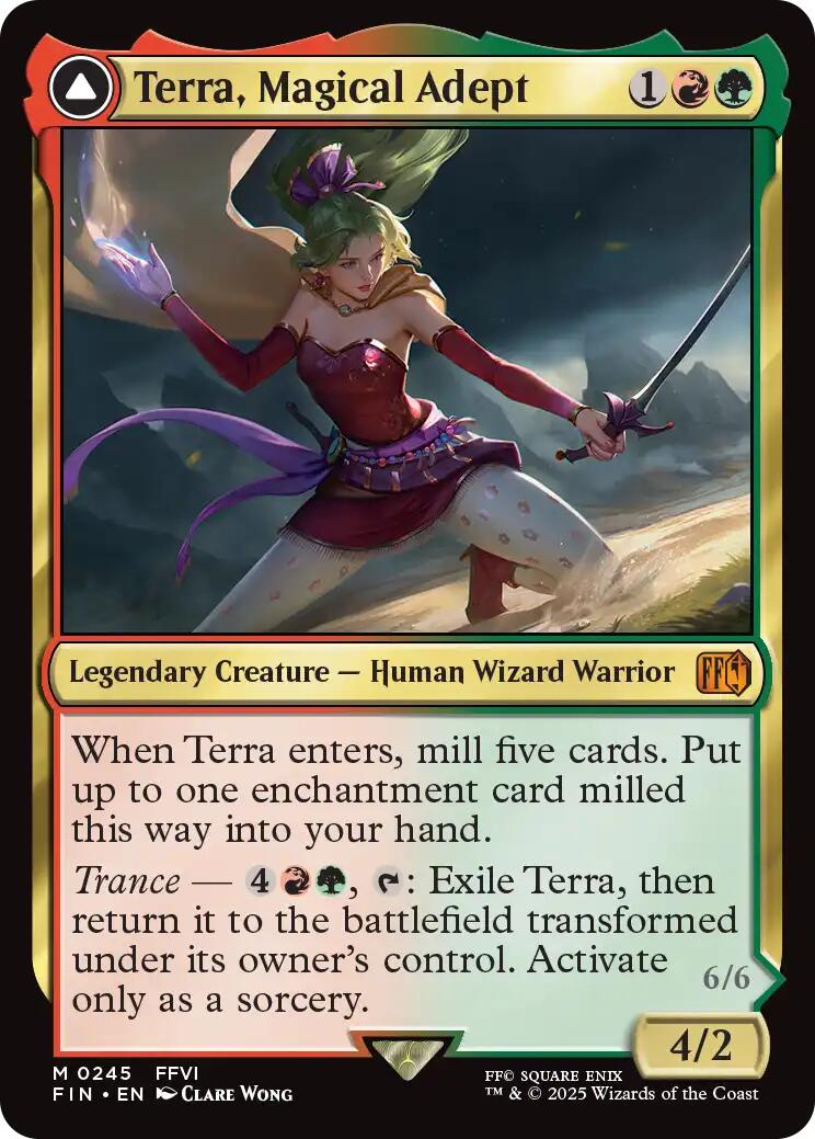 Terra, Magical Adept