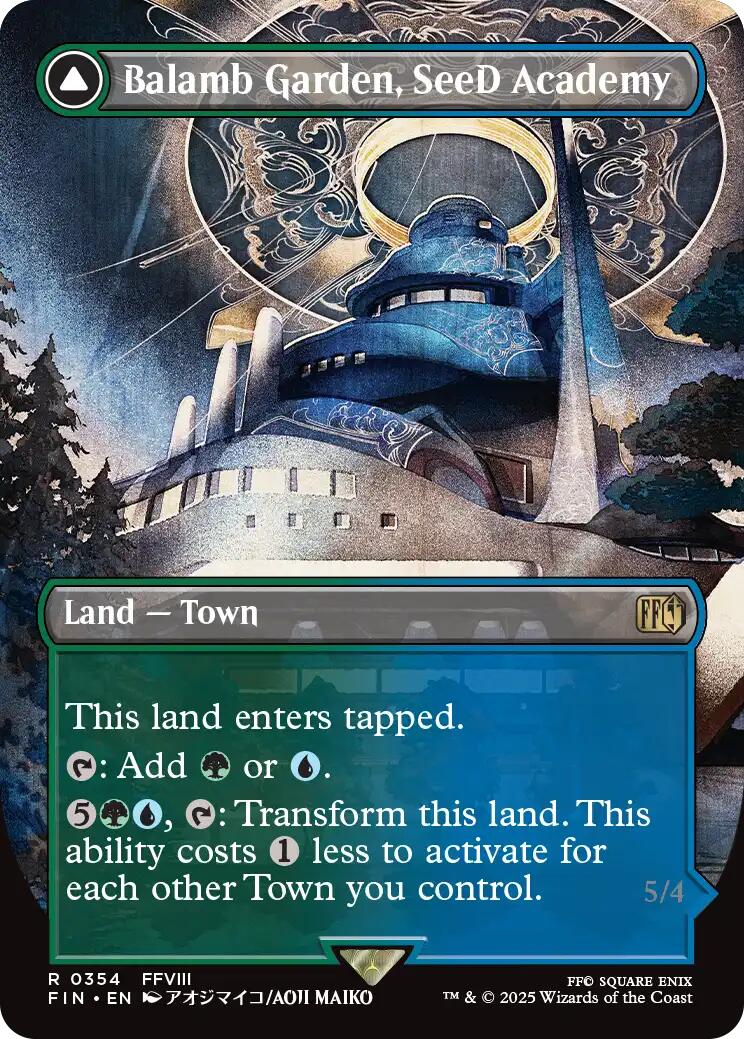 Balamb Garden, SeeD Academy (Borderless)
