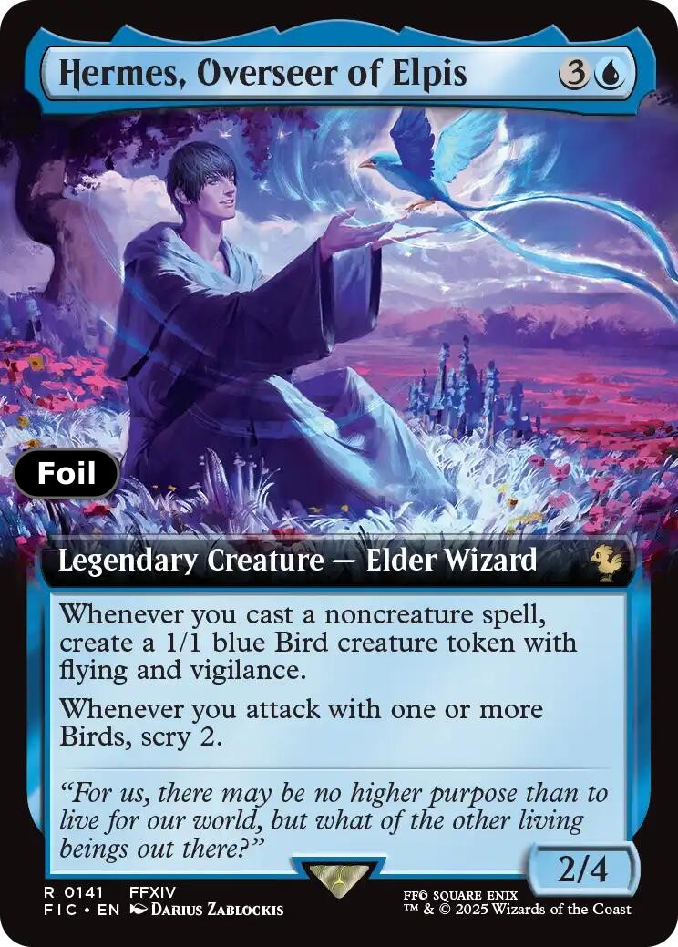 Hermes, Overseer of Elpis (Extended Art)