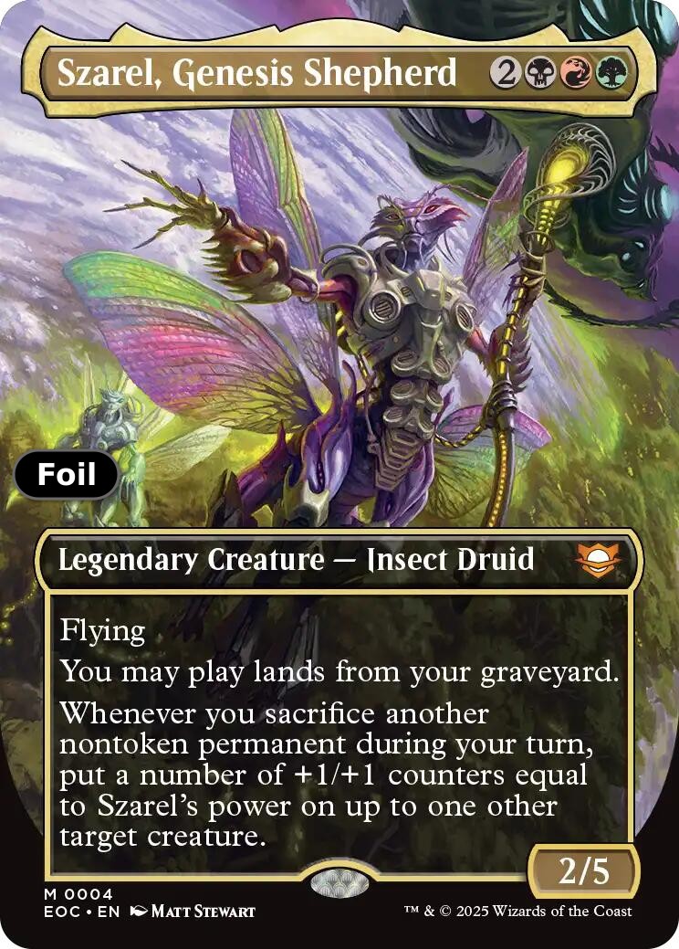 Szarel, Genesis Shepherd (Borderless)