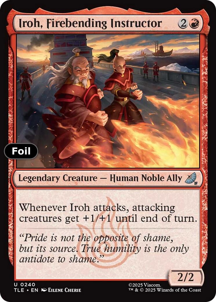 Iroh, Firebending Instructor (0240)