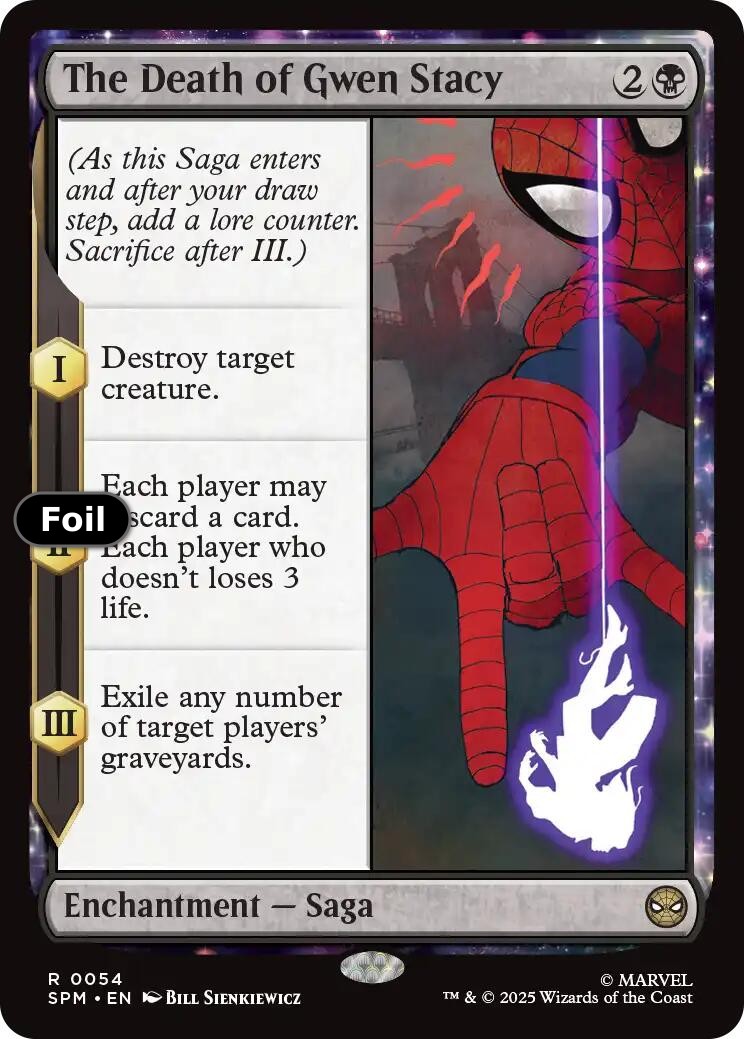 The Death of Gwen Stacy