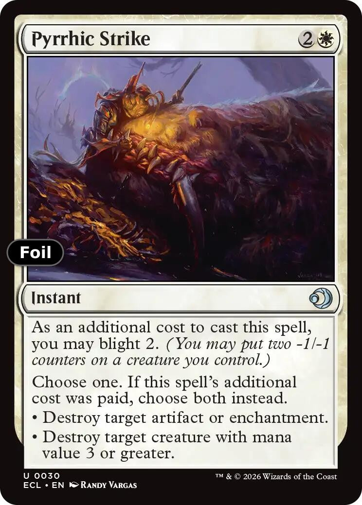 Pyrrhic Strike