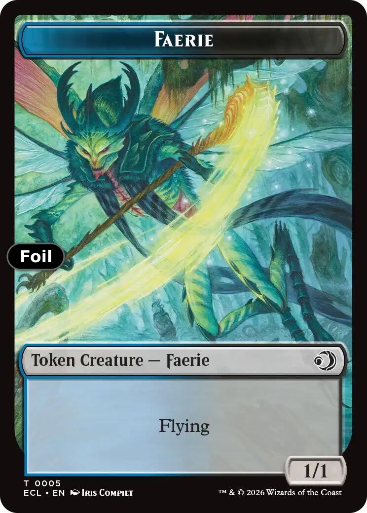 Faerie // Goblin Double-Sided Token