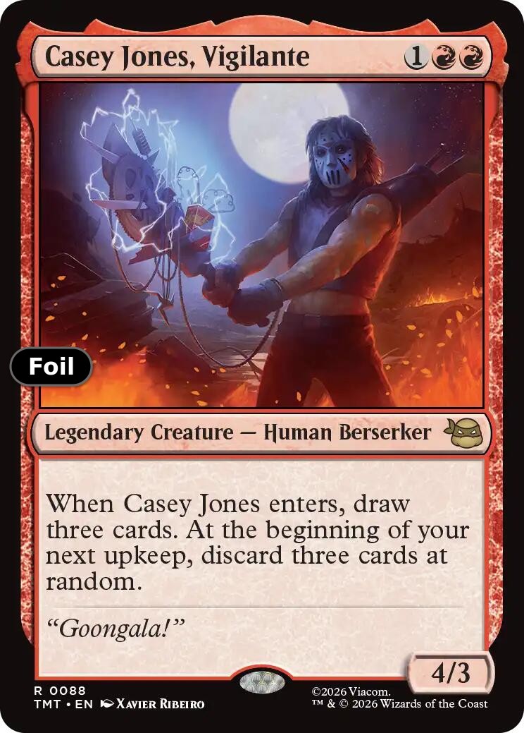 Casey Jones, Vigilante