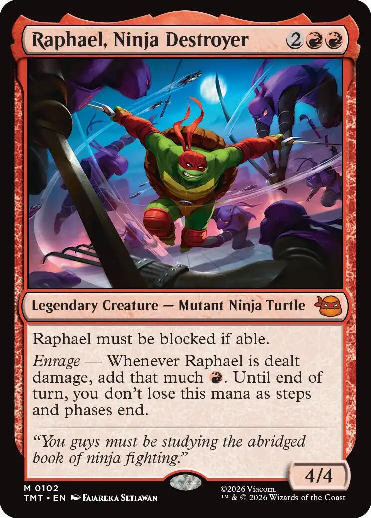Raphael, Ninja Destroyer