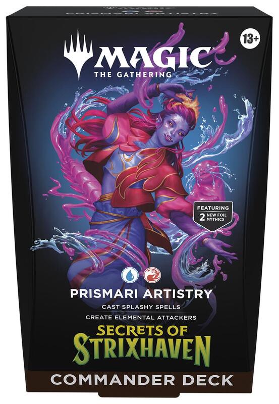 MTG: SECRETS OF STRIXHAVEN COMMANDER DECK -PRISMARI ARTISTRY