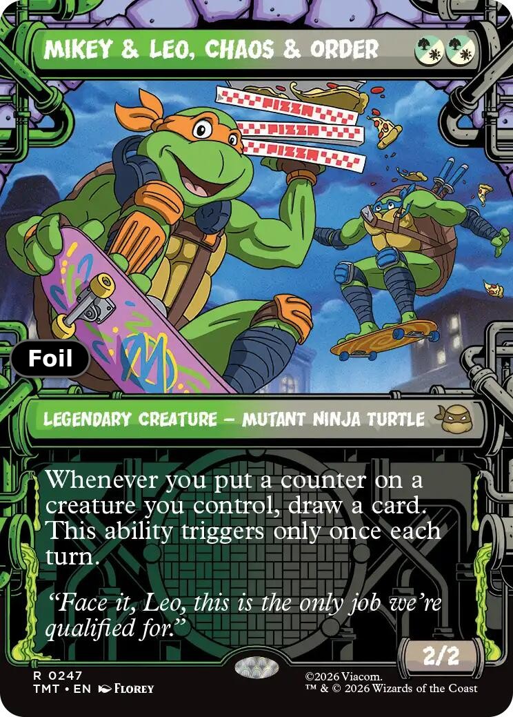 Mikey & Leo, Chaos & Order (Showcase)