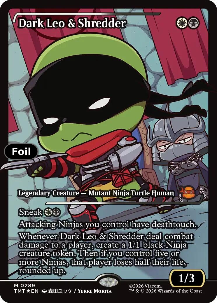 Dark Leo & Shredder (Showcase)